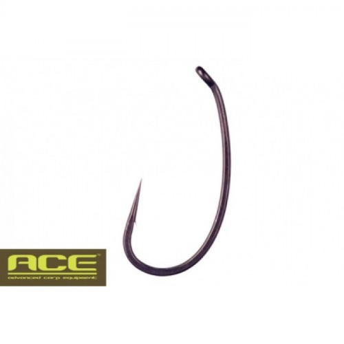 Ace medium curve shank mcs куки за риболов на шарани_Carp Spirit