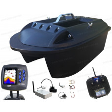 Лодка за захранка DEVICT SCATA Baitboat Lithium Batteries и  сонар FF918 CLSW