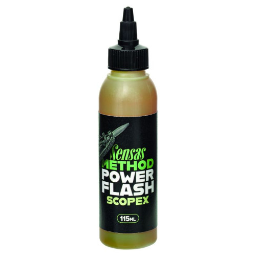 Sensas пушещ гел METHOD POWER FLASH SCOPEX BROWN GEL Sensas Течни аромати