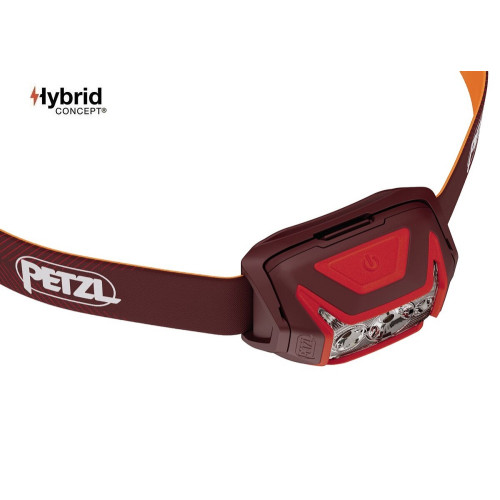 Челник Petzl Actik Core Hybrid Concept 625 Lumens Red NEW Petzl Челници фенери лампи