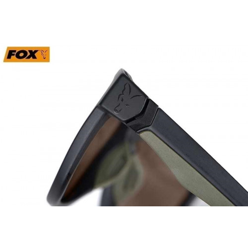 Слънчеви очила Fox Collection Black and Green Brown Lens_FOX