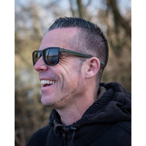 Слънчеви очила Fox Collection Black and Green Brown Lens_FOX