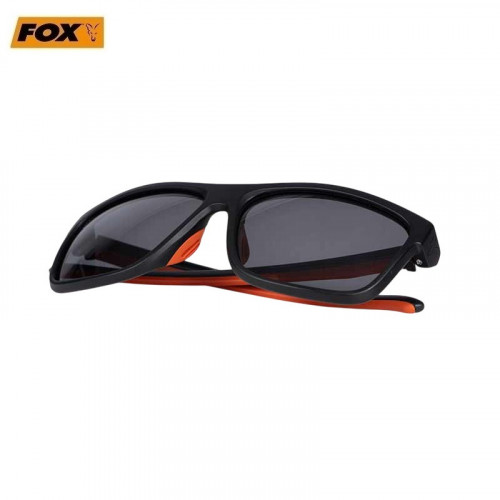 Слънчеви очила Fox Collection Black and Orange Grey Lens_FOX