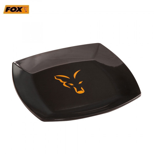Fox Square Plate чиния за хранене_FOX