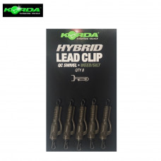 Korda Hybrid Lead Clips Quick Change Swivels клипс с бърза връзка