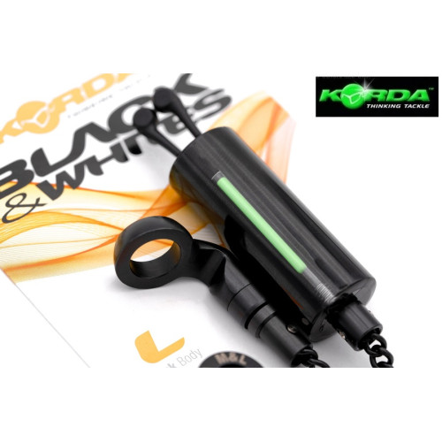 Обтегач Korda Black and White Bobbins XL Black Korda Обтегачи