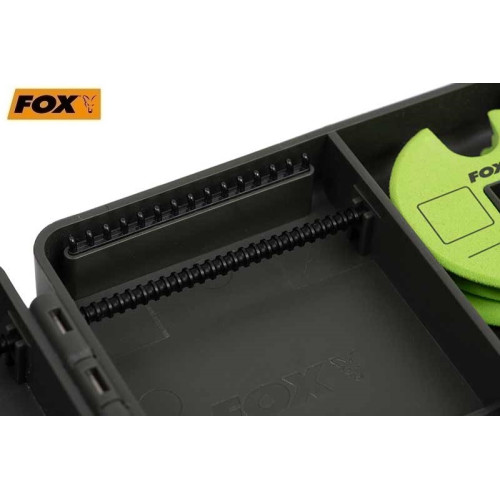 Твърд класьор за поводи Fox Large Rig and Disc Box FOX Сакове,класьори и други