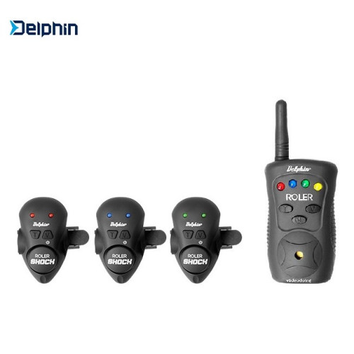 Комплект сигнализатори за риболов на сом DELPHIN ROLER SHOCK 3 + 1 Delphin Сигнализатори за риболов