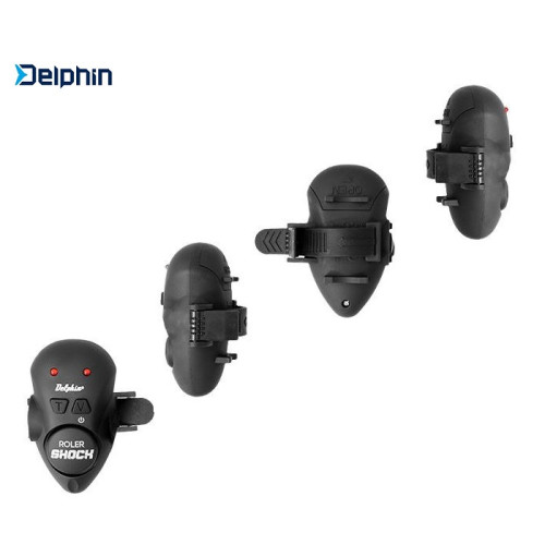 Комплект сигнализатори за риболов на сом DELPHIN ROLER SHOCK 3 + 1 Delphin Сигнализатори за риболов