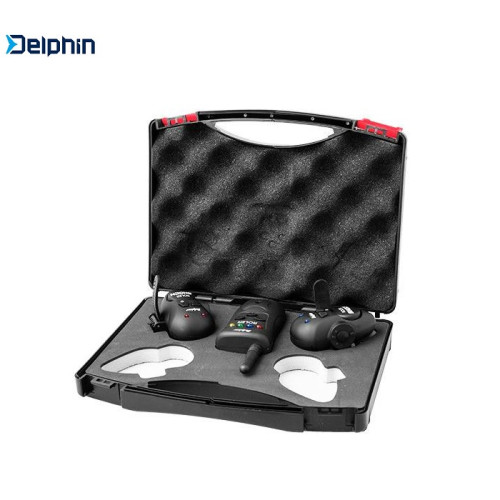 Комплект сигнализатори за риболов на сом DELPHIN ROLER SHOCK 3 + 1 Delphin Сигнализатори за риболов