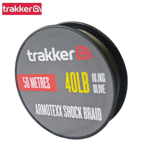 Плетен шок лидер Trakker Armotexx Shock Braid Trakker Шаранджийски поводи