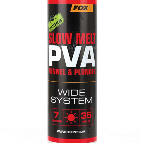 PVA мрежа FOX Edges Slow Melt PVA Mesh System 35mm Wide - 7m_FOX CARP