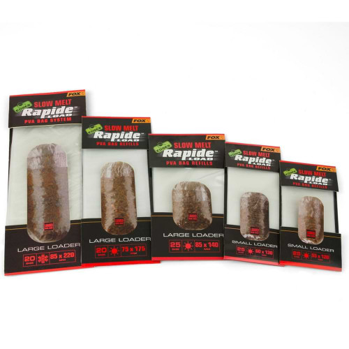 PVA пликчета FOX Edges Rapide PVA Bag Refills - Slow Melt_FOX CARP