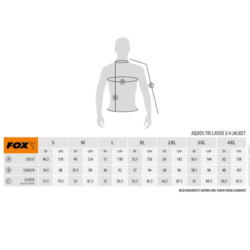 Яке FOX RS25K Camo 3/4 Jacket_FOX CARP