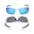 955484<br> АРТИКУЛ -Blue Ocean<br>Blue Mirror / Grey<br> ЦВЯТ НА СТЪКЛОТО -Blue Мirror / Grey<br> ЦВЯТ НА РАМКАТА -White