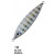 51925018-
			114.8 х 28.5 х 13.5 мм-
			250гр-
			№18<br>Glow Zebra<br>В бистра вода наподобява сребриста холограма, а в по-мътна 