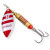 17223-Silver-Red Stripes