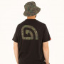 Тениска Trakker CR Logo T-Shirt Black Camo_Trakker