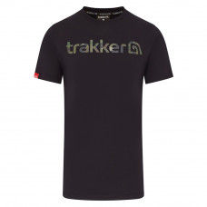 Тениска Trakker CR Logo T-Shirt Black Camo