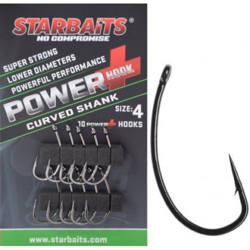 Куки Starbaits Power Hook CURVED SHANK_Star baits
