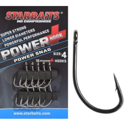 Куки Starbaits Power Hook SNAG_Star baits