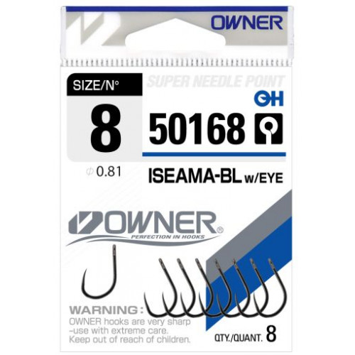 Куки без контра Owner ISEAMA W/EYE BARBLESS - 50168_Owner