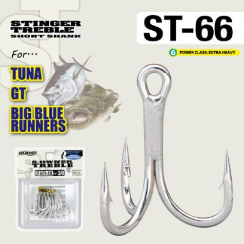 Тройни куки Owner ST-66 TIN_Owner