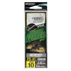 Вързани куки Owner METHOD FEEDER SPEAR - FD-01