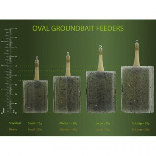 Фидер хранилки Drennan Oval Groundbait HEAVY_Drennan