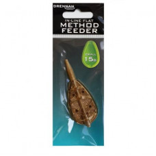 Фидер хранилки Drennan In Line Flat Method Feeder SMALL
