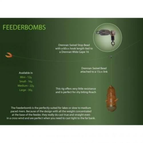 Фидер хранилки Drennan FEEDER BOMB_Drennan