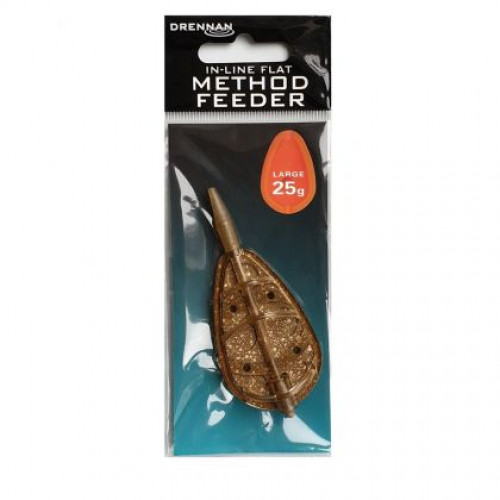 Фидер хранилки Drennan In Line Flat Method Feeder LARGE_Drennan