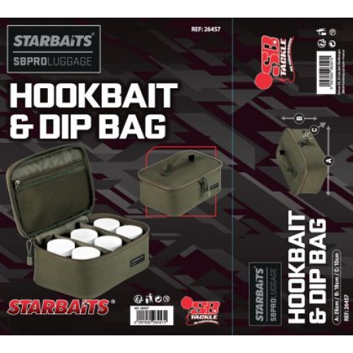Чанта за дипове Starbaits PRO HOOKBAIT DIP BAG_Star baits