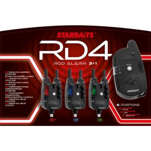 Сигнализатори Starbaits RD4 3+1_Star baits