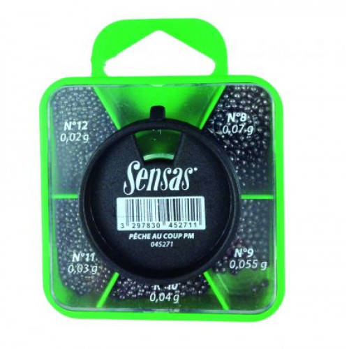 Олово Sensas SHOT BOX - SMALL_Sensas