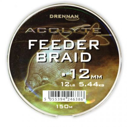 Плетено влакно Drennan ACOLYTE FEEDER BRAID - 150м_Drennan