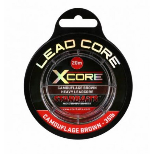 Лийдкор Starbaits X-CORE CAMO BROWN - 20м_Star baits