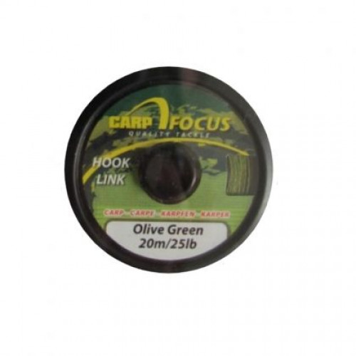 Повод CarpFocus Olive Green - 20м_CARP FOCUS