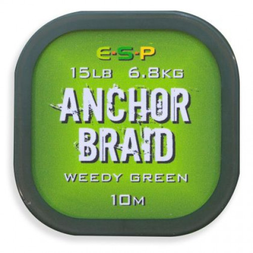 Повод ESP ANCHOR BRAID WEEDY GREEN - 10м_ESP