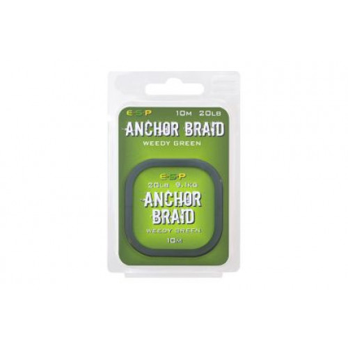 Повод ESP ANCHOR BRAID WEEDY GREEN - 10м_ESP