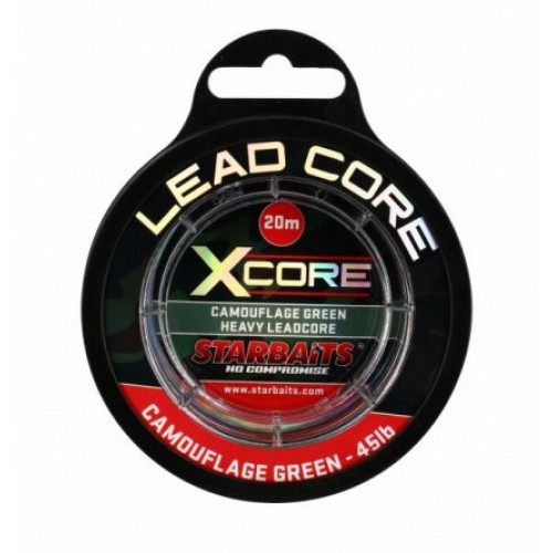 Лийдкор Starbaits X-CORE CAMO GREEN - 20м_Star baits