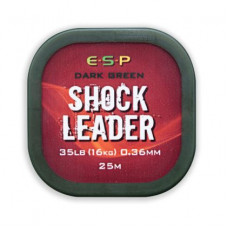 Повод ESP SHOCK LEADER DARK GREEN - 25м