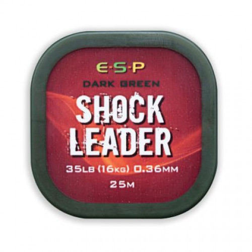 Повод ESP SHOCK LEADER DARK GREEN - 25м_ESP