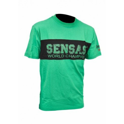 Тениска Sensas CLUB GREEN & BLACK_Sensas