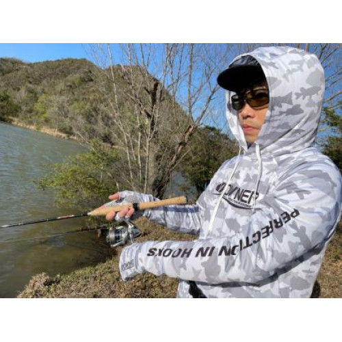 Блуза с качулка Owner SUN BLOCK HOODIE WHITE UPF50+_Owner