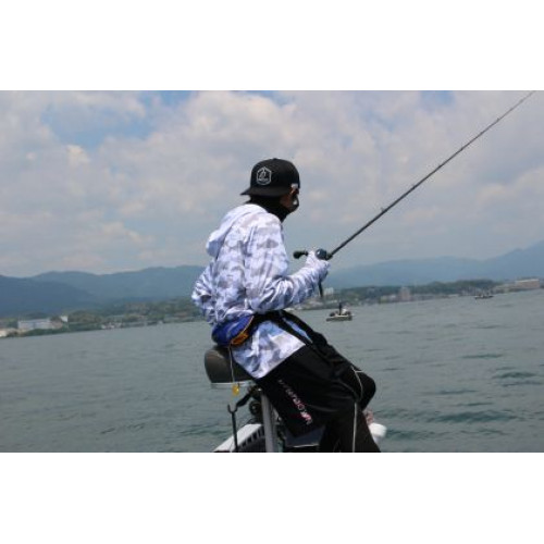 Блуза с качулка Owner SUN BLOCK HOODIE WHITE UPF50+_Owner