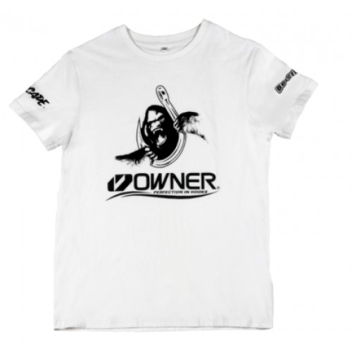 Тениска Owner GORILLA T-SHIRT WHITE_Owner