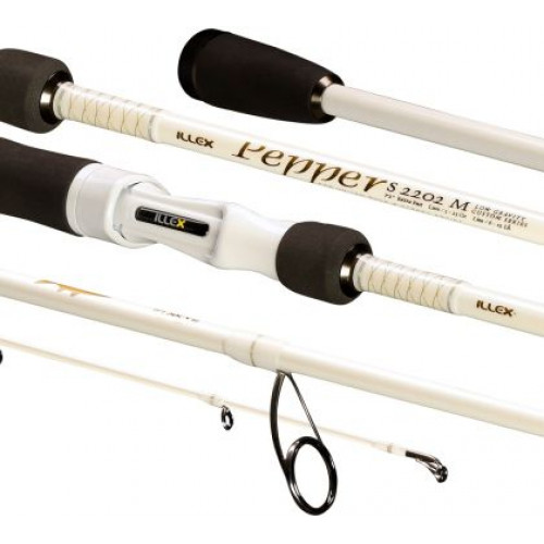 Спининг Illex PEPPER X5 SILVER FLOW 2.20м/ 5-25гр_Illex