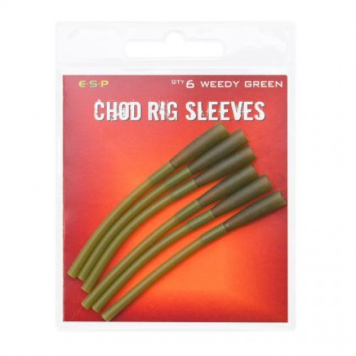 Шлаухи ESP CHOD RIG SLEEVES - WEEDY GREEN_ESP