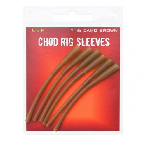 Шлаухи ESP CHOD RIG SLEEVES - CAMO BROWN_ESP